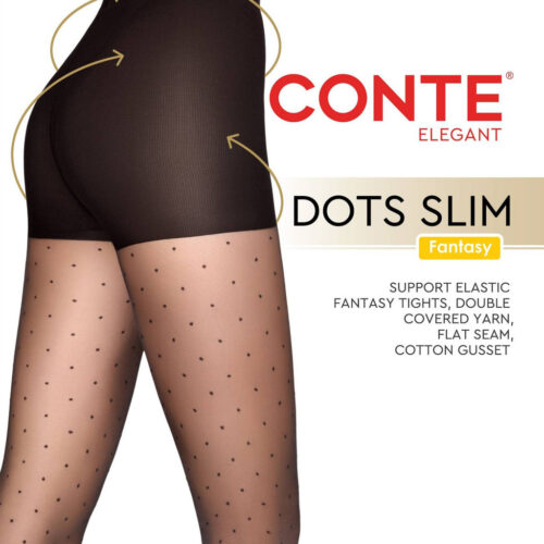 Колготки Conte Dots slim